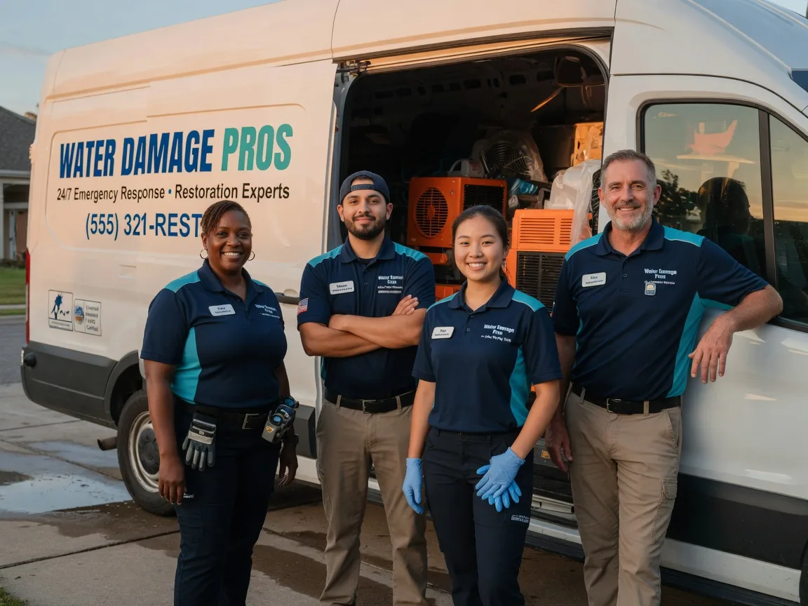 Water Damage Restoration company in Isaban, WV
