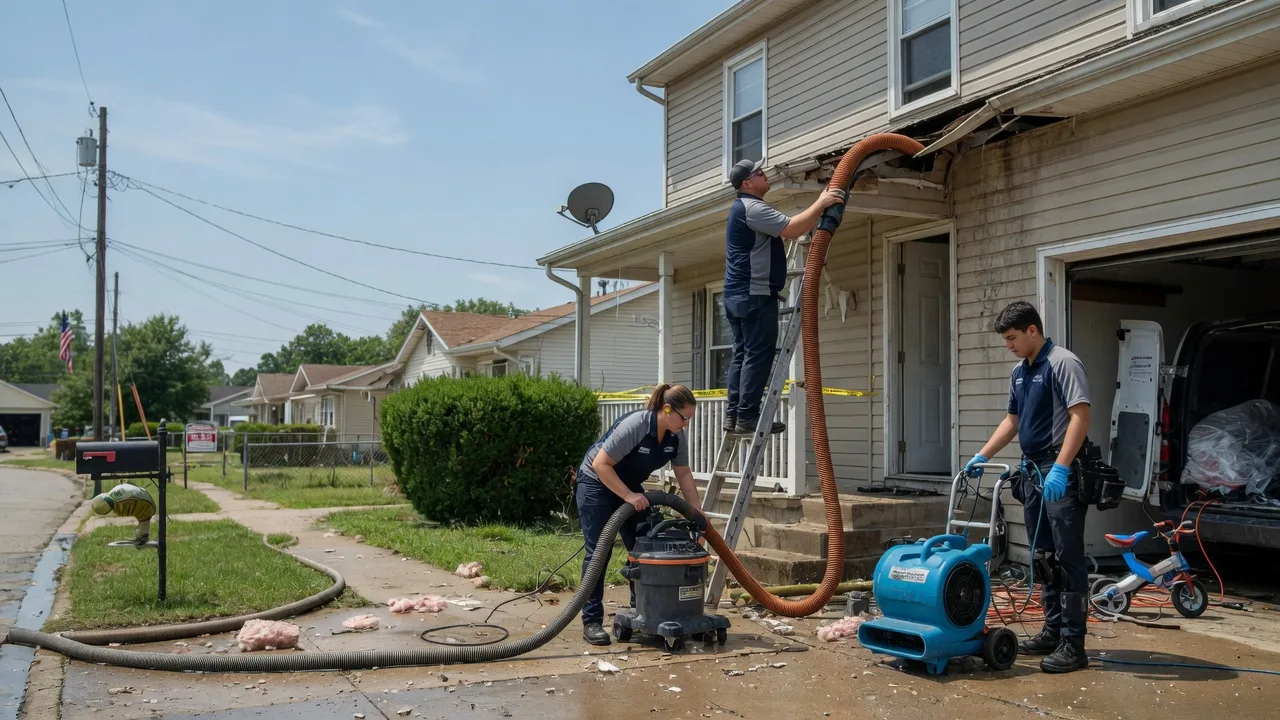 Water Damage Restoration in Isaban, WV near me